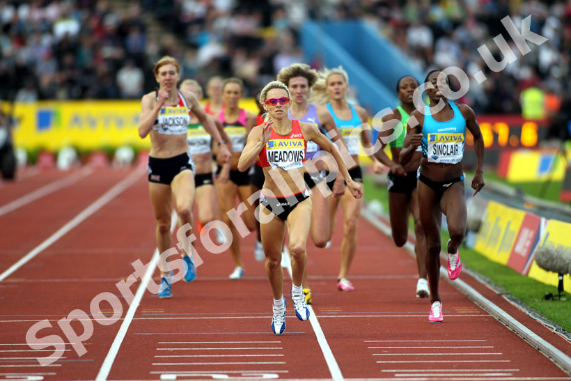 Jenny Meadows, 5000 metres, 2011 Aviva London Grand Prix